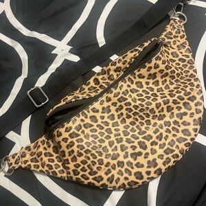 Leopard Print Belt Bag/Fanny Pack